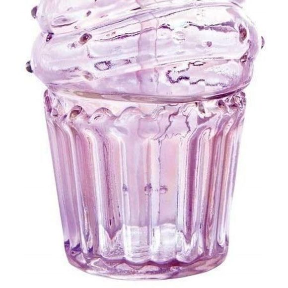 Set of 6 Cupcake Sipper Straw Glass Light Pink Wine NWT - Picture 6 of 6